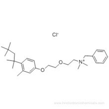 Benzenemethanaminium,N,N-dimethyl-N-[2-[2-[methyl-4-(1,1,3,3-tetramethylbutyl)phenoxy]ethoxy]ethyl]-,chloride CAS 25155-18-4